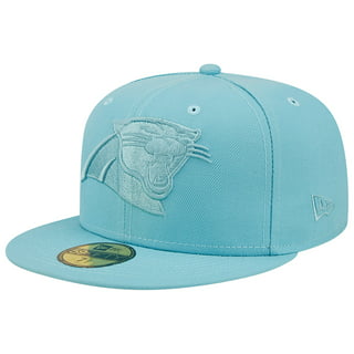 Men's New Era Natural/Teal Atlanta Braves Mango Forest 59FIFTY Fitted Hat