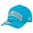 thumbnail image 1 of Men's New Era Aqua Miami Dolphins Tie Dye Fade 9Forty M-Crown A-Frame Adjustable Hat, 1 of 5