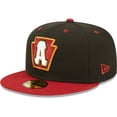 thumbnail image 1 of Men's New Era Black Altoona Curve Authentic Collection Team Home 59FIFTY Fitted Hat, 1 of 6