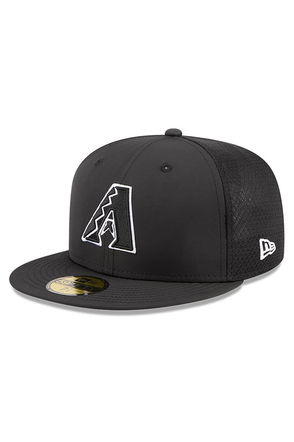 Men's New Era Black Arizona Diamondbacks 2026 Batting Practice 59FIFTY Fitted Hat