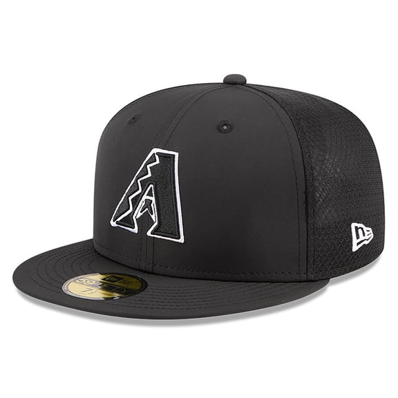 Men's New Era Black Arizona Diamondbacks 2026 Batting Practice 59FIFTY Fitted Hat