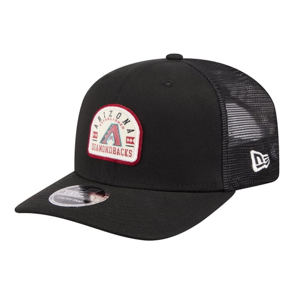 Men's New Era Black Arizona Diamondbacks Contest 9SEVENTY Adjustable Trucker Hat