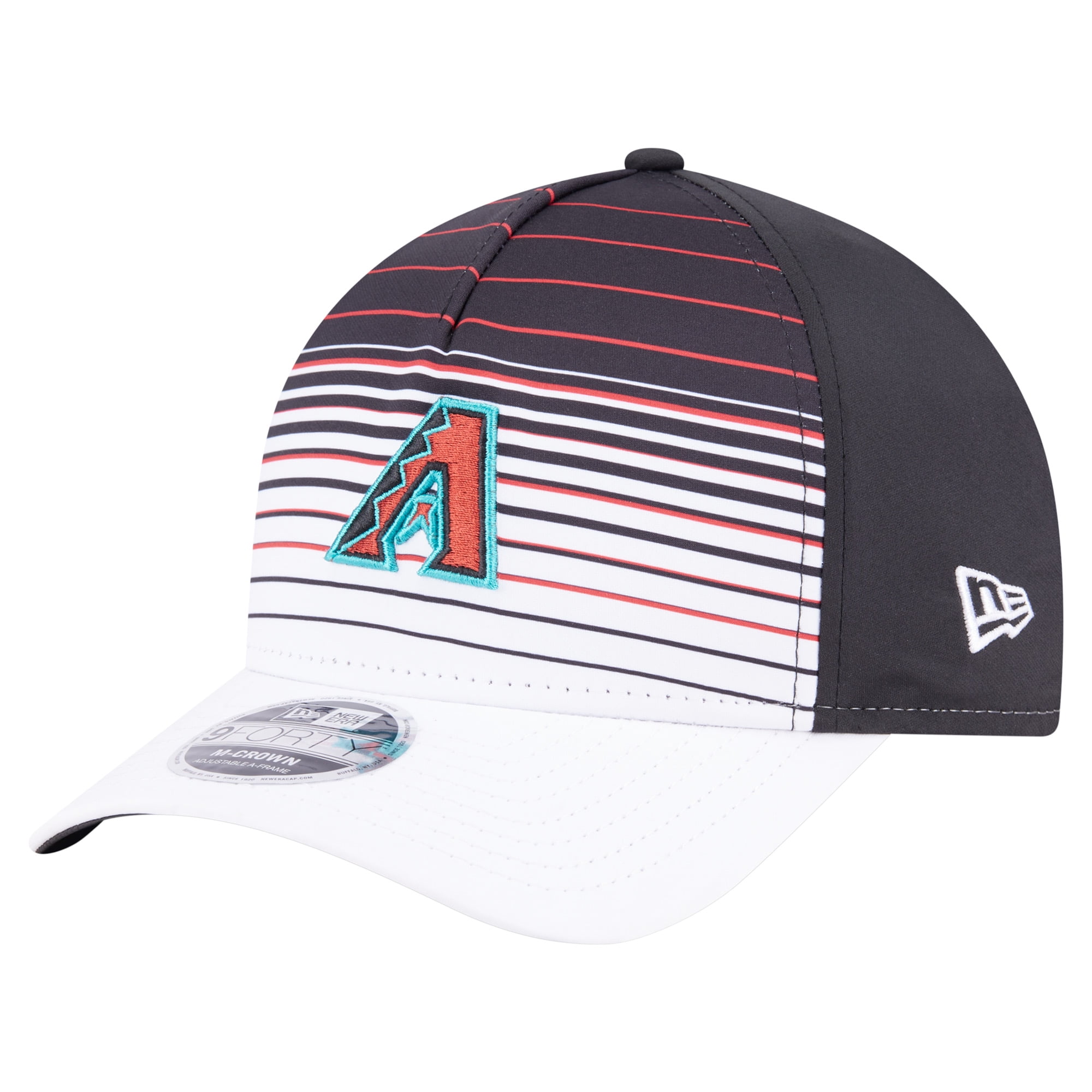 Men's New Era Black Arizona Diamondbacks Gradient 9FORTY M-Crown ...