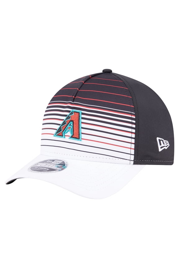 Men's New Era Black Arizona Diamondbacks Gradient 9FORTY M-Crown Adjustable Hat