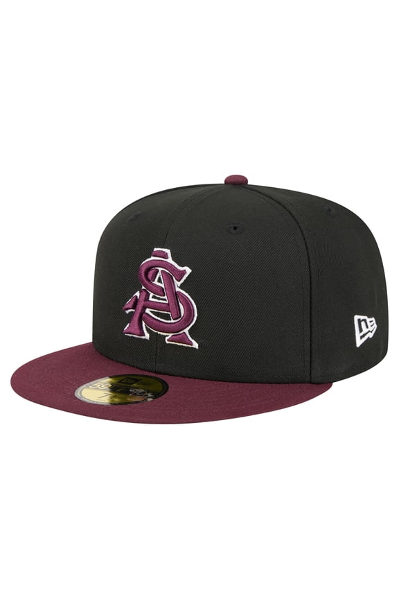 Men's New Era Black Arizona State Sun Devils On-Field Baseball Fitted Hat