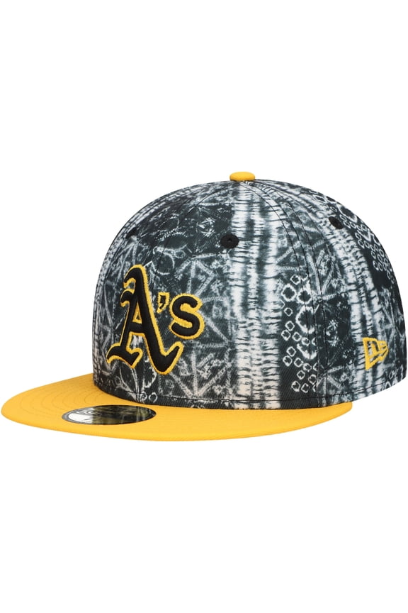 Men's New Era Black Athletics Sands 59FIFTY Fitted Hat