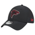 thumbnail image 1 of Men's New Era Black Atlanta Falcons Night 39THIRTY Flex Hat, 1 of 5