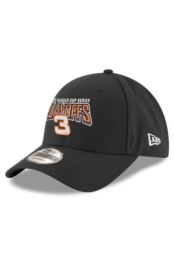 Men's New Era Black Austin Dillon 2025 NASCAR Cup Series Playoffs 9FORTY Adjustable Hat