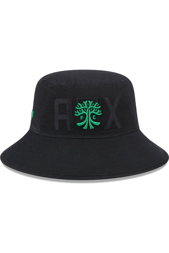 Men's New Era Black Austin FC Kick Off Bucket Hat