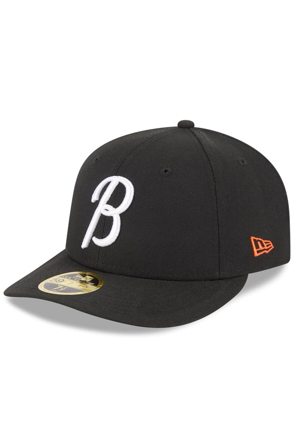 Men's New Era Black Baltimore Orioles 2023 City Connect Low Profile 59FIFTY Fitted Hat