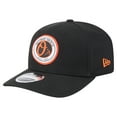 thumbnail image 1 of Men's New Era Black Baltimore Orioles Circle Patch 9SEVENTY Stretch-Snap Hat, 1 of 6