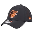 thumbnail image 1 of Men's New Era  Black Baltimore Orioles Night 39THIRTY Flex Hat, 1 of 5