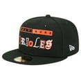 thumbnail image 1 of Men's New Era Black Baltimore Orioles Ransom 59FIFTY Fitted Hat, 1 of 5