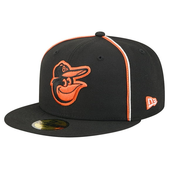 Men's New Era Black Baltimore Orioles Soutache 59FIFTY Fitted Hat
