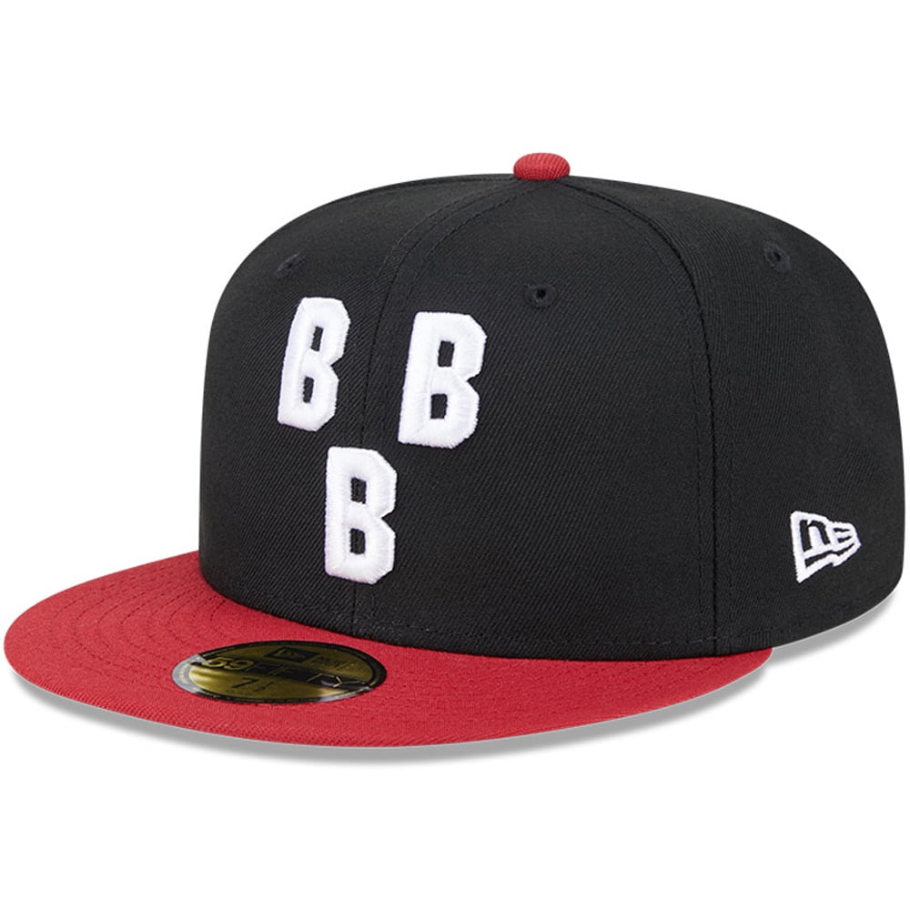 Men's New Era Black Birmingham Barons 2024 Rickwood Classic 59FIFTY ...