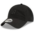 thumbnail image 1 of Men's New Era Black/Black LAFC Blackout Icon 9TWENTY Adjustable Hat, 1 of 4