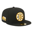 thumbnail image 1 of Men's New Era  Black Boston Bruins Zamboni 59FIFTY Fitted Hat, 1 of 7