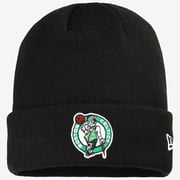 Men's New Era Black Boston Celtics Cuffed Knit Hat