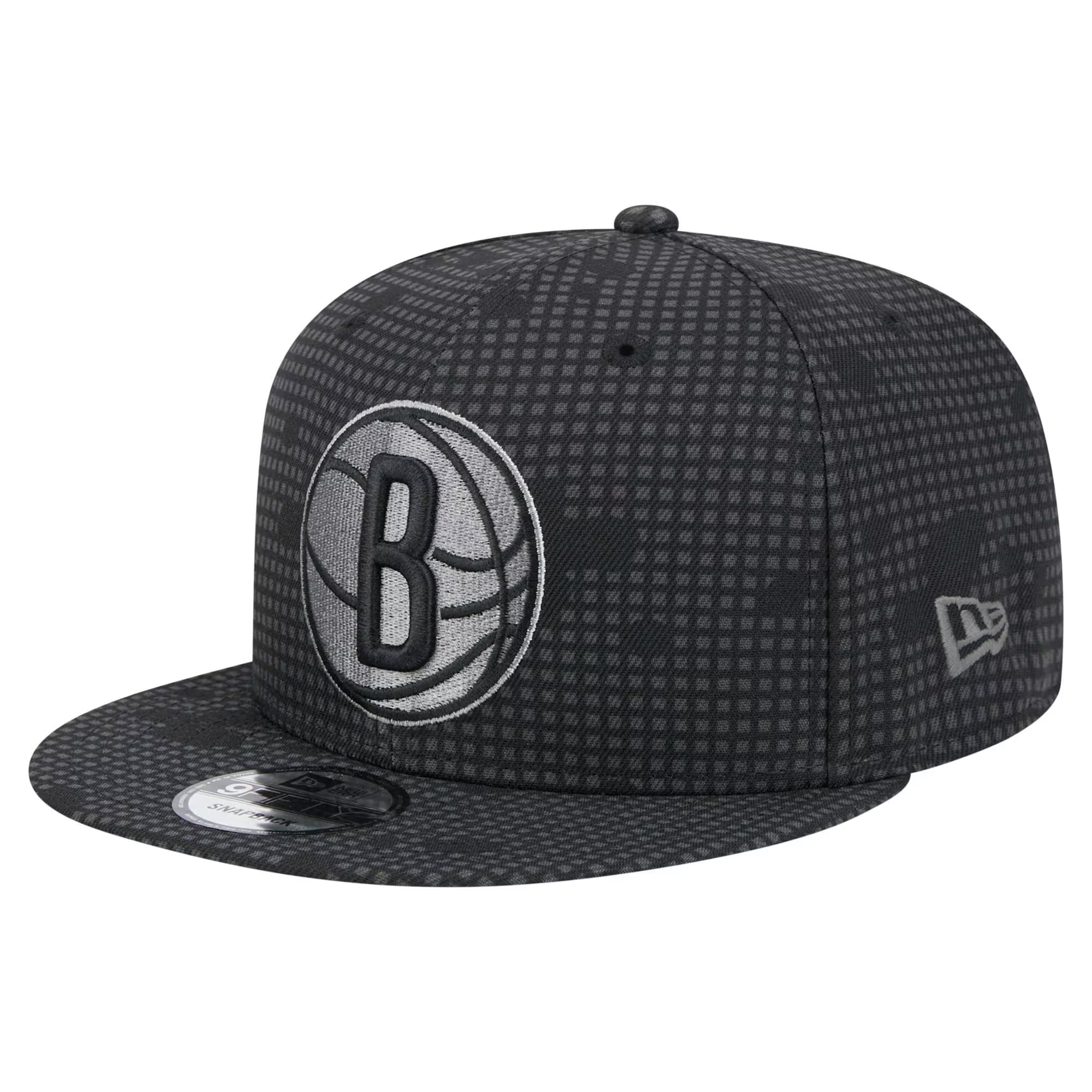 帽子 BROOKLYN NETS \"Real Leather\" BROOKLYN NETS BLACK FAUX LEATHER METAL LOGO – Sports World NY
