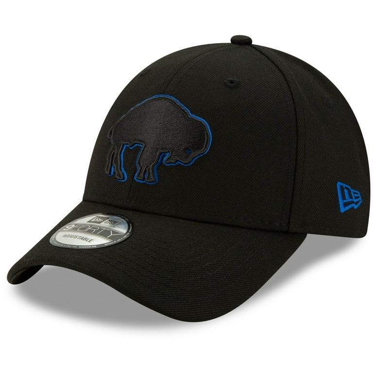Men s New Era Black Buffalo Bills Throwback Logo Momentum 9FORTY Adjustable Snapback Hat Walmart
