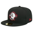 thumbnail image 1 of Men's New Era Black Buffalo Sabres Core 59FIFTY Fitted Hat, 1 of 6
