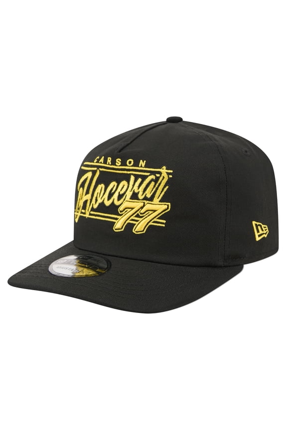 Men's New Era  Black Carson Hocevar Driver Script 19TWENTY Adjustable Hat