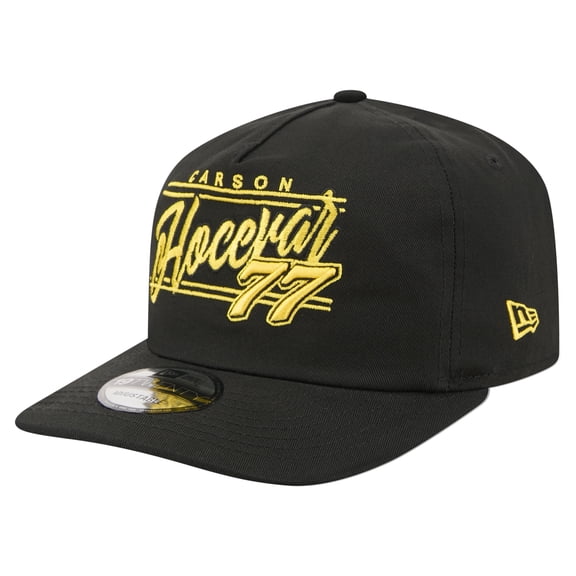 Men's New Era Black Carson Hocevar Driver Script 19TWENTY Adjustable Hat