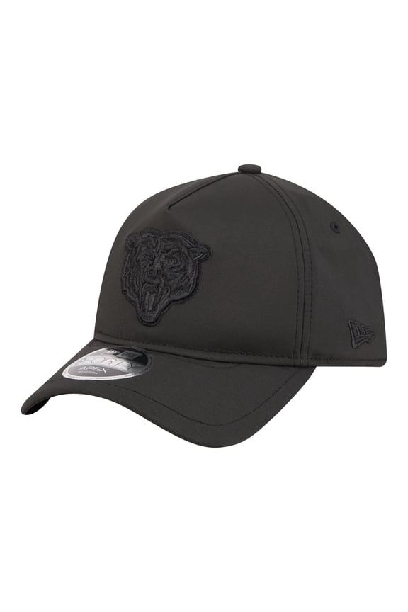 Men's New Era Black Chicago Bears Apex 9FORTY Adjustable Hat