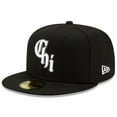 thumbnail image 1 of Men's New Era Black Chicago White Sox 2021 City Connect 59FIFTY Fitted Hat, 1 of 5