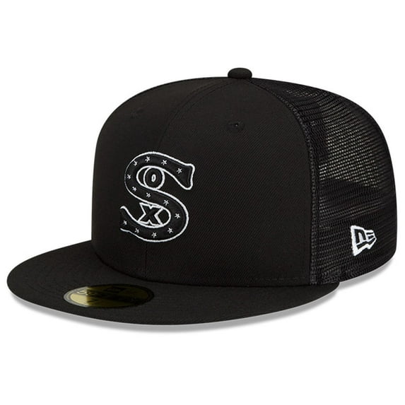 Men's New Era Black Chicago White Sox 2023 Batting Practice 59FIFTY Fitted Hat