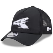 Mens New Era Black Chicago White Sox 2026 Batting Practice Alternate Apex 9FORTY Adjustable Hat