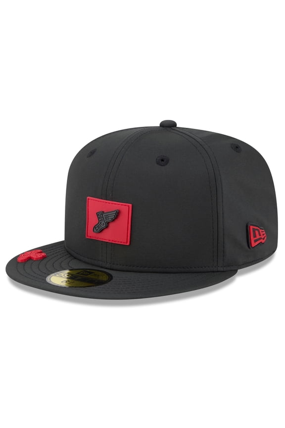 Men's New Era Black Chicago White Sox 2026 Clubhouse Alternate 59FIFTY Fitted Hat