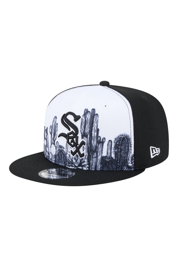 Men's New Era Black Chicago White Sox 2026 Spring Training Fan Pack Grow 9FIFTY Snapback Hat