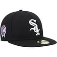 thumbnail image 1 of Men's New Era Black Chicago White Sox 9/11 Memorial Side Patch 59FIFTY Fitted Hat, 1 of 5