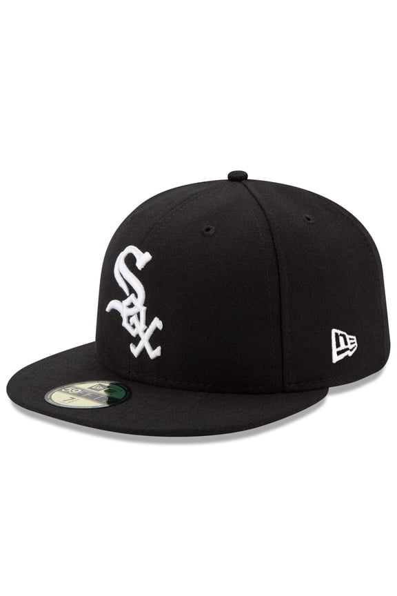 Men's New Era Black Chicago White Sox Game Authentic Collection On-Field 59FIFTY Fitted Hat