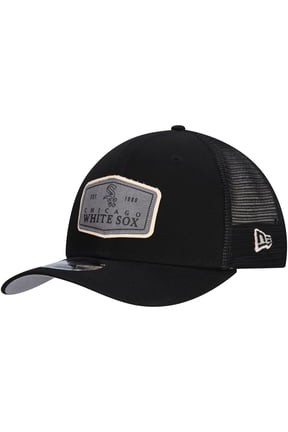 Men's New Era Black Chicago White Sox Labeled 9SEVENTY Stretch-Snap Adjustable Hat