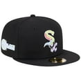 thumbnail image 1 of Men's New Era Black Chicago White Sox Multi-Color Pack 59FIFTY Fitted Hat, 1 of 6
