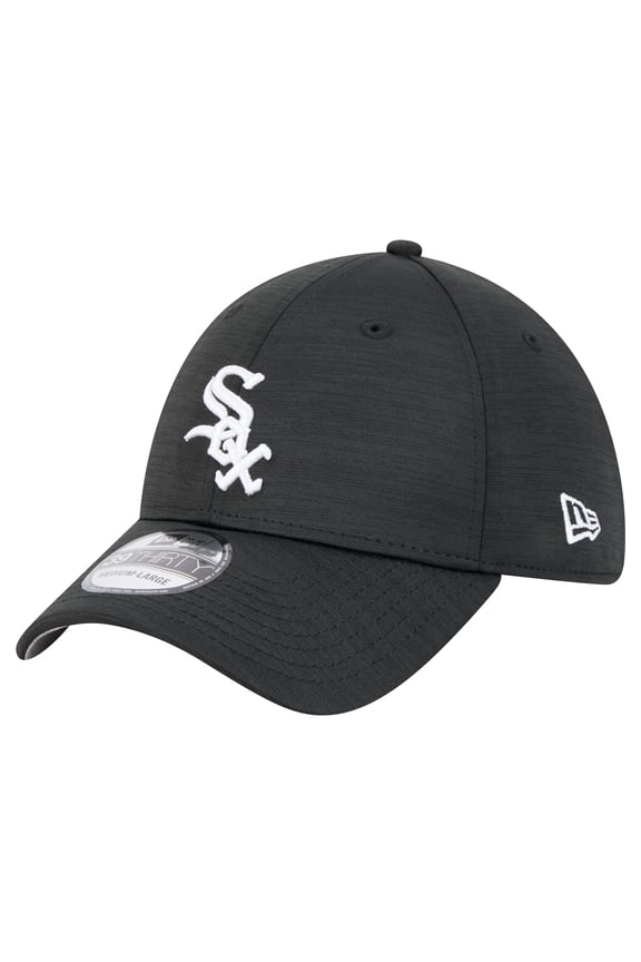 Men's New Era Black Chicago White Sox Tech 39THIRTY Flex Hat