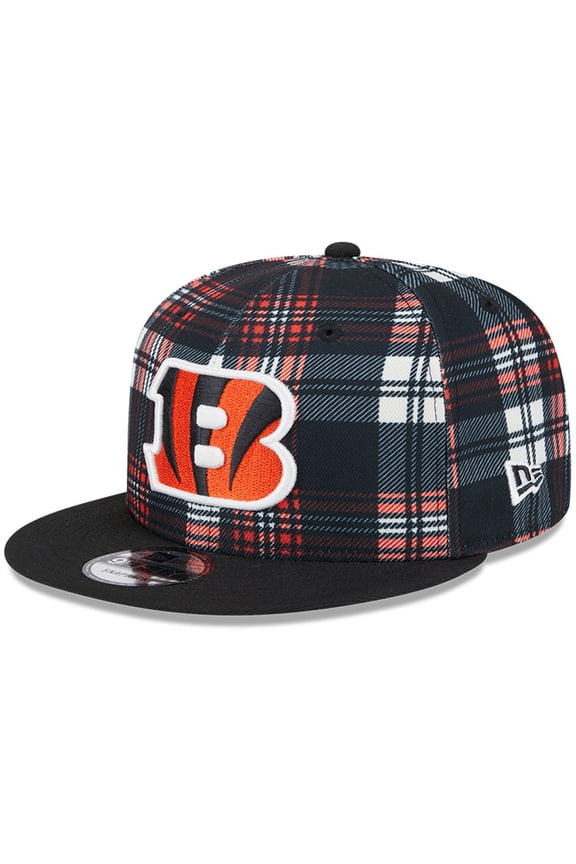 Men's New Era Black Cincinnati Bengals 2024 Sideline Statement 9FIFTY Snapback Hat