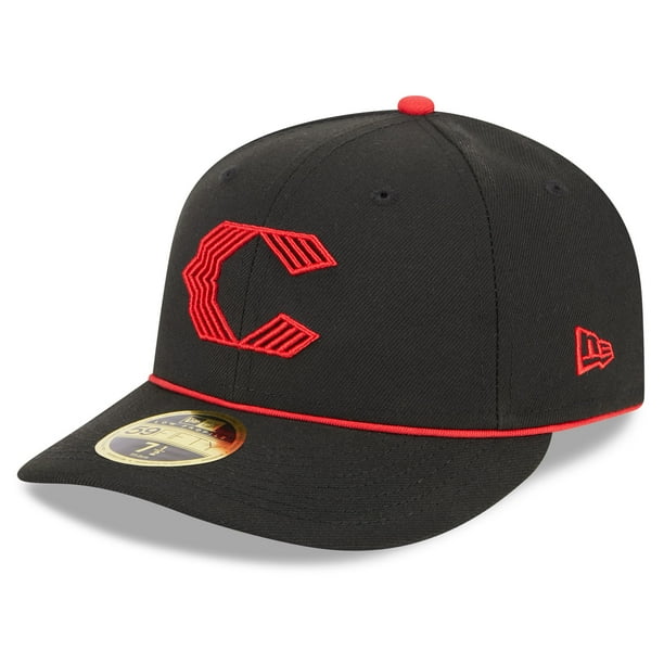 Men's New Era Black Cincinnati Reds 2023 City Connect Low Profile