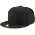 thumbnail image 1 of Men's New Era Black Cincinnati Reds Primary Logo Basic 59FIFTY Fitted Hat, 1 of 5