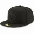 thumbnail image 1 of Men's New Era Black Cincinnati Reds Primary Logo Basic 59FIFTY Fitted Hat, 1 of 5