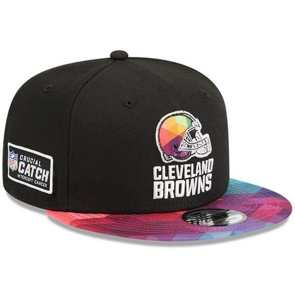Men's New Era  Black Cleveland Browns 2023 NFL Crucial Catch 9FIFTY Snapback Hat