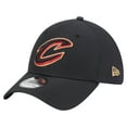 thumbnail image 1 of Men's New Era Black Cleveland Cavaliers Night 39THIRTY Flex Hat, 1 of 5