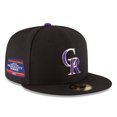 Men's New Era Black Colorado Rockies 2024 MLB World Tour Mexico City