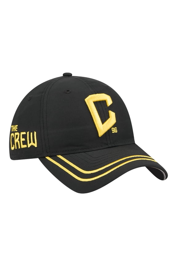 Men's New Era Black Columbus Crew 2026 Jersey Hook 9TWENTY Adjustable Hat