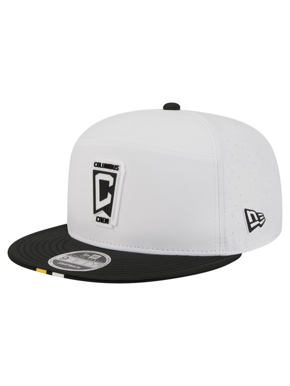Men's New Era Black Columbus Crew 2026 MLS Kick Off 9FIFTY Snapback Hat
