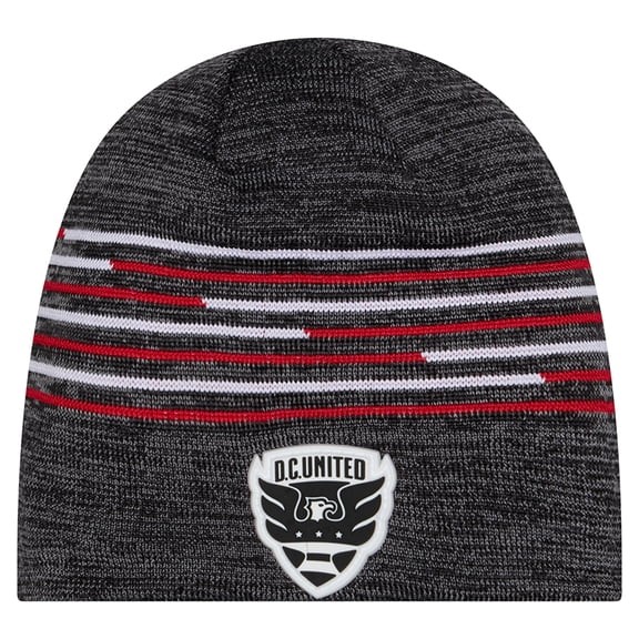 Men's New Era Black D.C. United 2026 Kickoff Knit Beanie