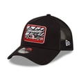 thumbnail image 1 of Men's New Era Black Dale Earnhardt Legends Intimidator 9FORTY A-Frame Trucker Snapback Adjustable Hat, 1 of 5