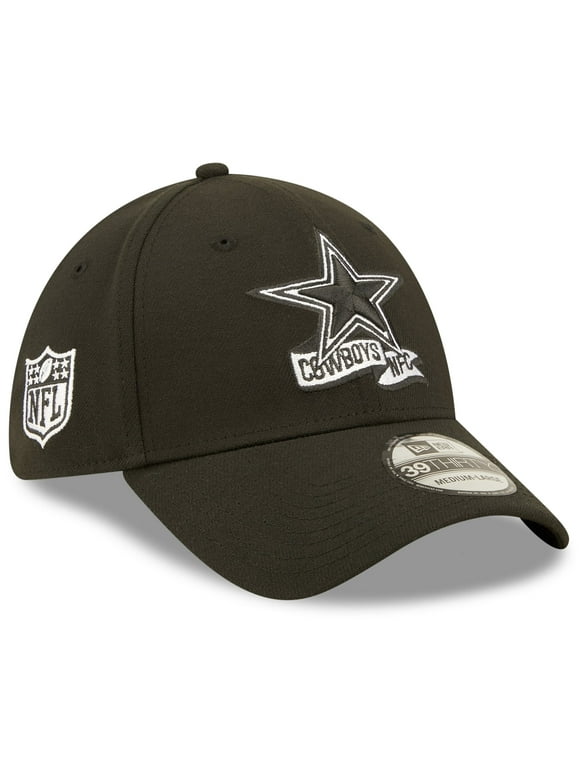 Men's New Era Black Dallas Cowboys BLK 2022 Sideline 39THIRTY Flex Hat
